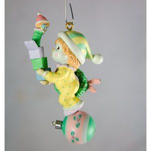Precious Moments 1993 Balancing A Busy Season Artplas Holiday Expressions Orn.